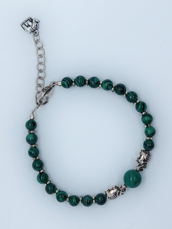 bracelet malachite